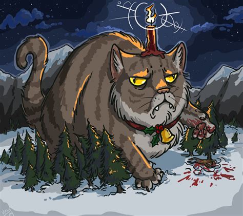 Jólakötturinn, The Christmas Cat of Iceland | Yule cat, Christmas cats, Yule