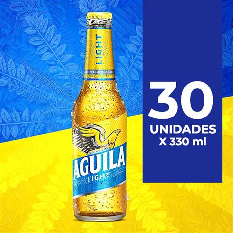 Aguila Light Retornable Ml X Unidades Frioes