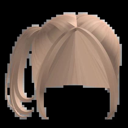 Cute Side Preppy Ponytail In Blonde Roblox Item Rolimon S