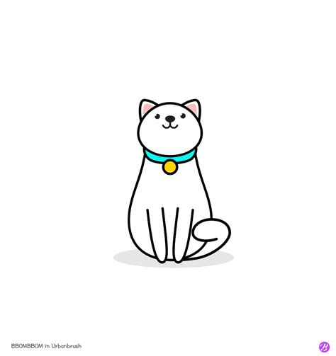 고양이 일러스트 Ai 무료다운로드 Download Free Image Cat Vector Urbanbrush