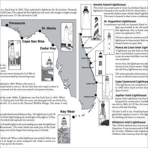 Map Of Florida Lighthouses Visit The Lighthouse & Keeper's Quarters