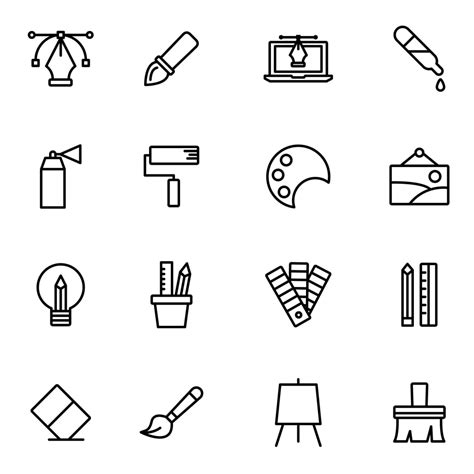 25 Art And Design Icons Download