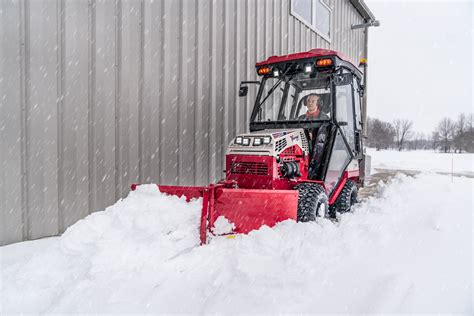 Ventrac Sidewalk Snow Management