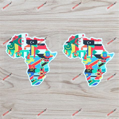 Africa Map Of Flags