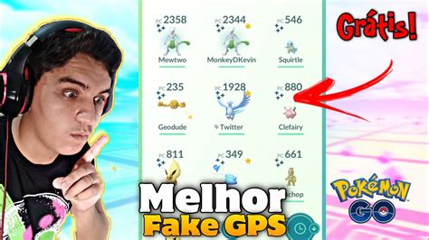 O Melhor Fake GPS Fevereiro 2021 Para Android No Pokemon Go YouTube