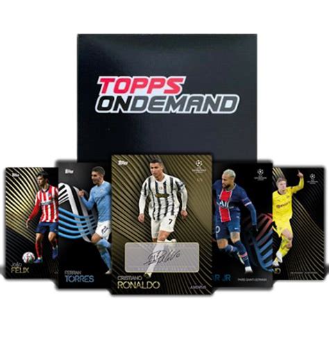 Topps Champions League Knockout Set Ondemand Box Sticker