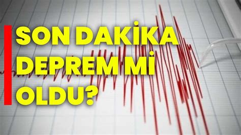 Son Dakika Deprem mi oldu 18 Mayıs 2024 son depremler Afyon Haber