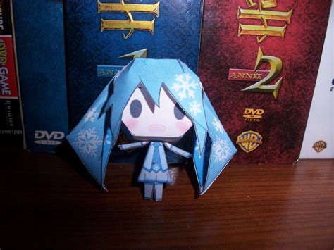 Snow Hatsune Miku Papercraft By Magiconyx On Deviantart