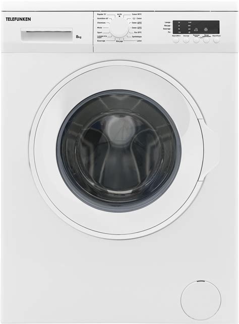 Lave Linge Frontal Telefunken Ll Dw Pas Cher Ubaldi