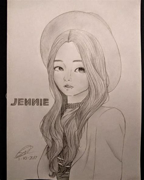 BLACKPINK: Jennie Drawing by Sinny2000 on DeviantArt