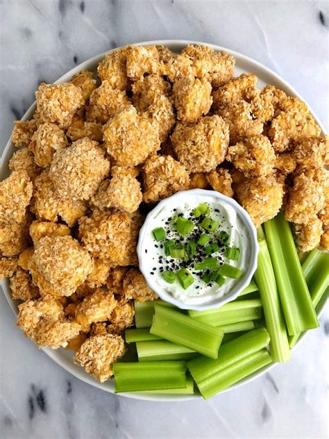 Crispy Spicy Cauliflower Bites Gluten Free Dairy Free Rachlmansfield