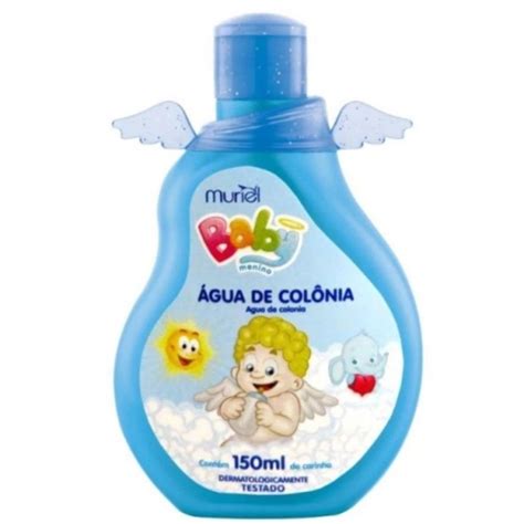 Água Colônia Perfume Infantil Menino Baby Muriel Azul 150ML Lari Moon