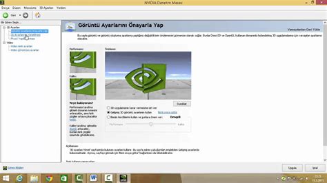Nvidia Denetim Masası Ayarları YouTube