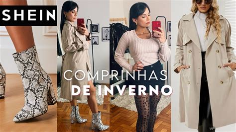 COMPRINHAS DE INVERNO NA SHEIN YouTube