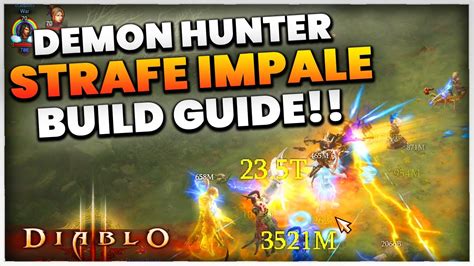 Diablo Season Demon Hunter Impale Strafe Build Guide So Fast