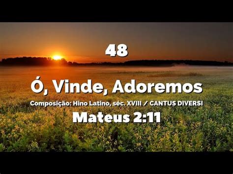 Vinde Adoremos Hin Rio Iasd Youtube