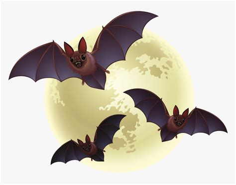 Creepy Bats Halloween - Scary Halloween Transparent Background, HD Png ...