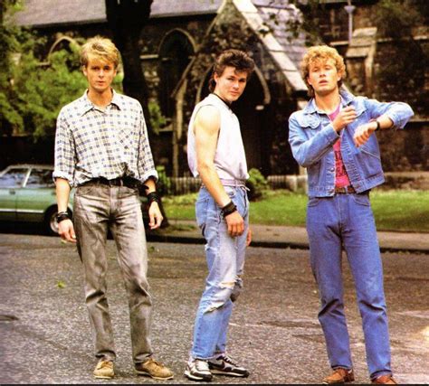 A Ha Morten Harket Magne Furuholmen Mags Pal Waaktaar 80s Fashion