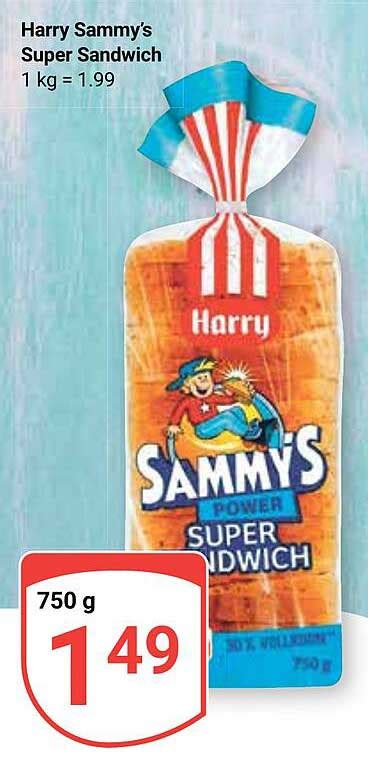 Harry Sammy S Super Sandwich Angebot Bei Globus