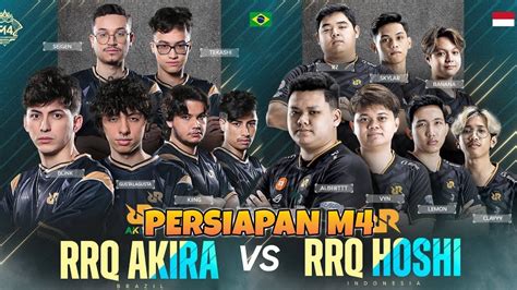 RRQ HOSHI VS RRQ AKIRA PERSIAPAN M4 LEMON MAIN YouTube