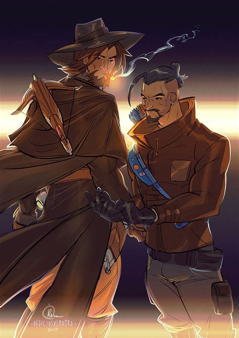 Mchanzo Hanzo Mccree Overwatch Hd Phone Wallpaper Peakpx