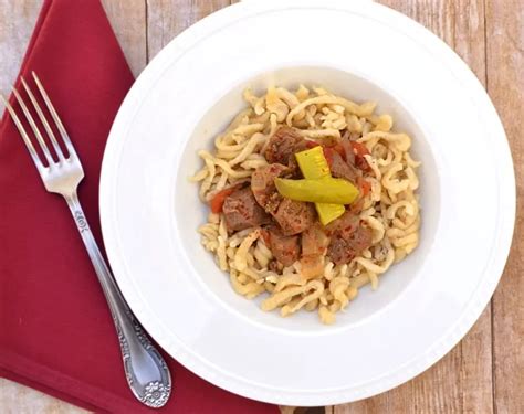 Spaetzle - German Noodles - Crafty Cooking Mama