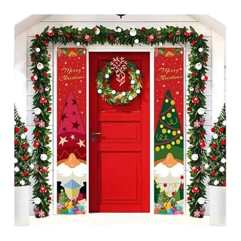 Banderines Navideños Decoración Enano Puerta Envío gratis