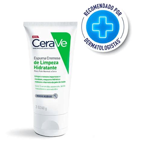 Cerave Espuma Cremosa De Limpeza Hidratante G Dermadoctor