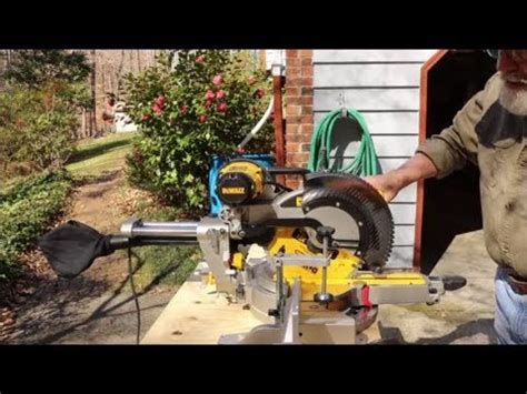 DeWalt DWS 779 Compound Miter Saw Footprint Sizes YouTube