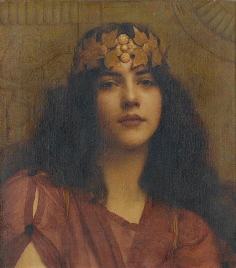 A Persian princess by John William Godward - Artvee