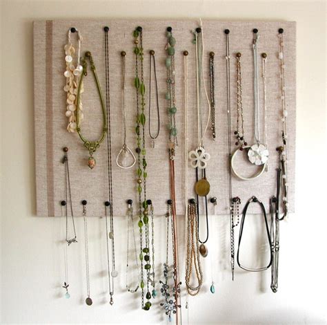 Diy How To Make An Easy Elegant Jewelry Organizer And Display Hello