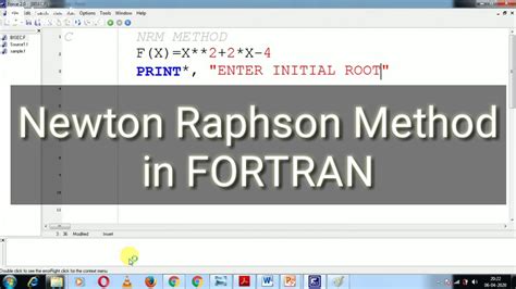 Fortran Program For Secant Method Numerical Connectionstaia