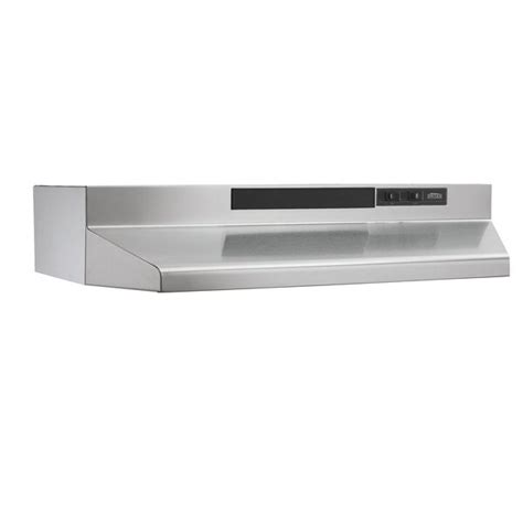 Broan Nutone F40000 Series 30 160 Cubic Feet Per Minute Convertible Under Cabinet Range Hood