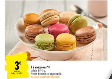 Promo 12 Macarons Chez Carrefour ICatalogue Fr