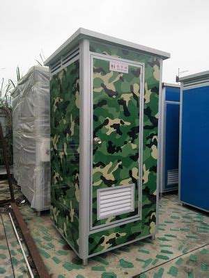 Eco Friendly Shipping Container Toilets Temporary Prefab Mobile