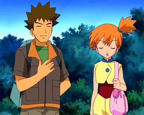 Brock & Misty | Pokemon movies, Pokemon characters, Pokémon master