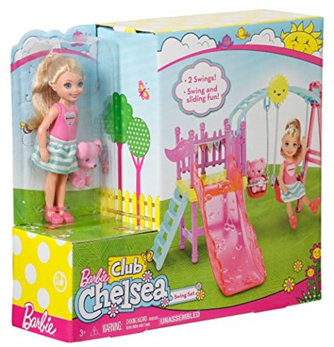 Barbie Club Chelsea Swingset Playset Epic Kids Toys