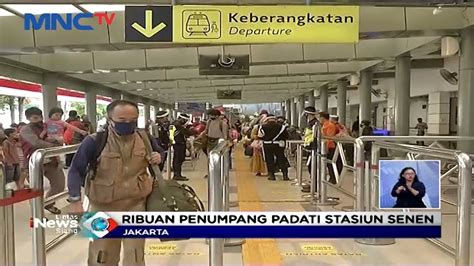 Libur Panjang Di Tengah Pandemi Ribuan Penumpang Padati Stasiun Pasar