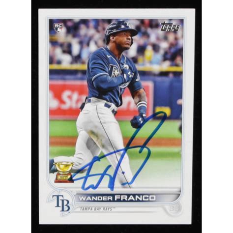 Wander Franco 2022 Topps 215 RC Franco Pristine Auction