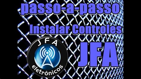 PASSO A PASSO COMO INSTALAR CONTROLE LONGA DISTANCIA JFA YouTube