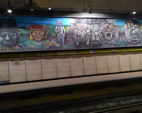 Conoce Los Impresionantes Y Preciosos Murales Del Metro Copilco