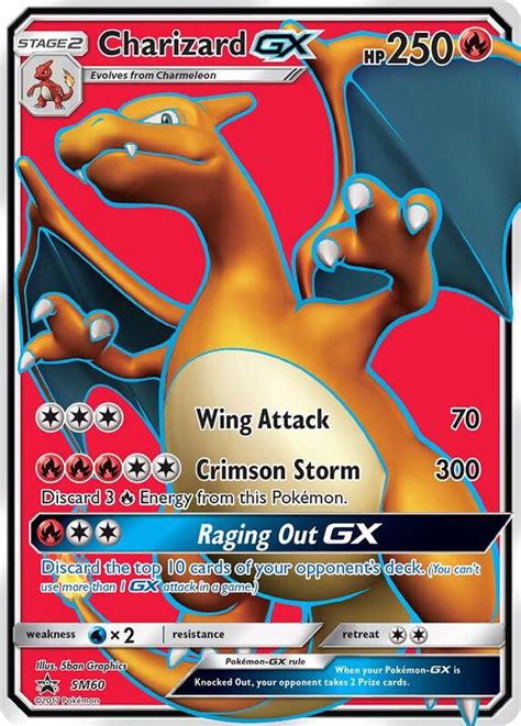 Reshiram Charizard GX Full Art SM Unbroken Bonds Pokemon