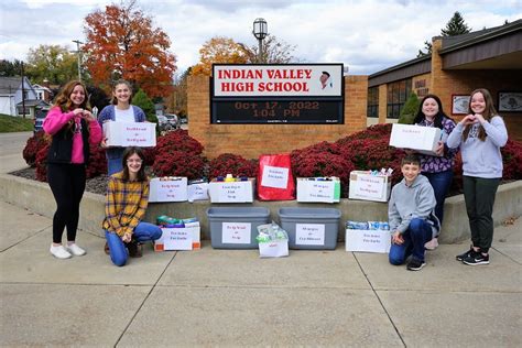 Indian Valley High School Conducts Drive For Personal Hygiene Products ...