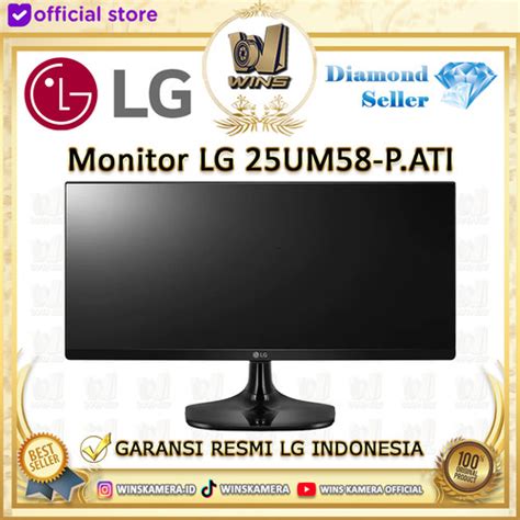 Promo LG 25UM58 P ATI Monitor 25 UltraWide FHD On IPS Display Ultra HD