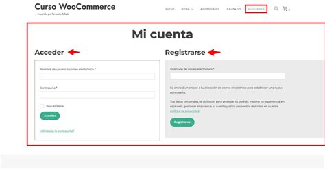 Redirecci N Personalizada Tras Acceder O Registrarse En Una Tienda