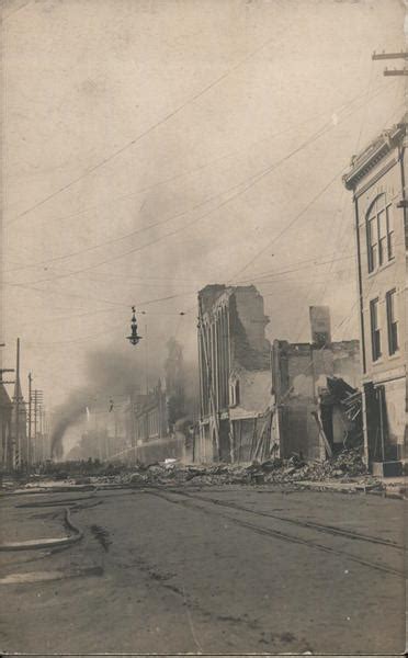 Dougherty Building, Street Scene Showing Damage after Earthquake San ...