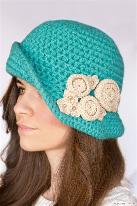 Crochet Pattern Charleston Cloche Hat 1920s Flapper Etsy Australia