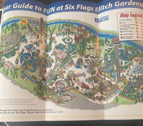 Elitch Gardens Map | Fasci Garden