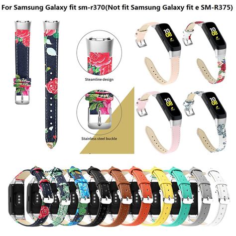 สายนาฬิกาข้อมือสำหรับ Samsung Galaxy Fit Sm R370 Shopee Thailand