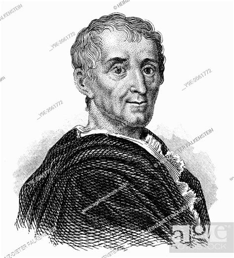 Charles Louis De Secondat Baron De La Brède Et De Montesquieu 1689